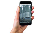 664283412 Hand Holding Smartphone and Showing Sign Up Page